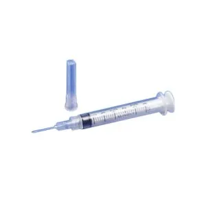 Cardinal Health - 8881513025 - Monoject rigid pack syringe, 3mL, luer lock tip, 20G x 3/4". Sterile and latex free.