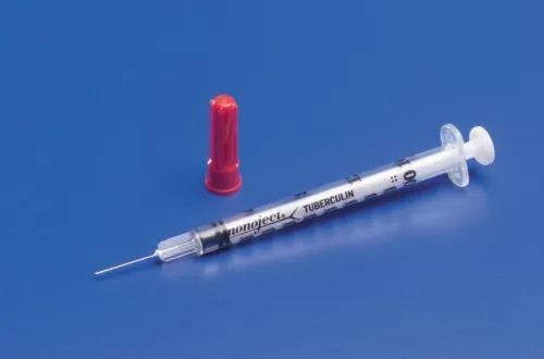 Cardinal - Monoject - 8881501400 -  Tuberculin Syringe  1 mL Luer Slip Tip Without Safety
