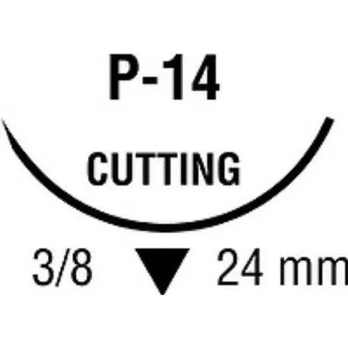 Medtronic / Covidien - SN5663 - Suture, Premium Reverse Cutting, Needle P-14, 3/8 Circle