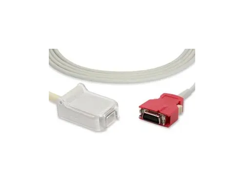Cables and Sensors - E710P-1800 - SpO2 Adapter Cable, 10ft, Mindray > Datascope Compatible w/ OEM: 0010-20-42595 (DROP SHIP ONLY) (Freight Terms are Prepaid & Added to Invoice - Contact Vendor for Specifics)