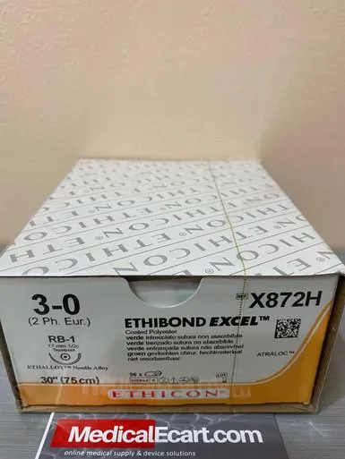 Ethicon - X873h - Suture 2-0 30in Ethibond Excel G Rb-1