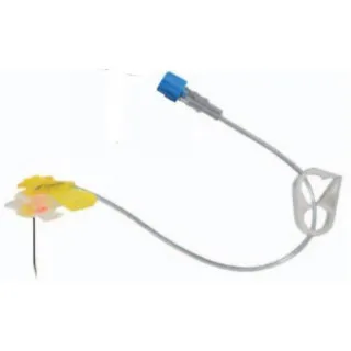 Exel - From: 37840S To: 37859S - Safety Huber Infusion Set, Y Injection Site (Right Angle), Tube, 20G Hub