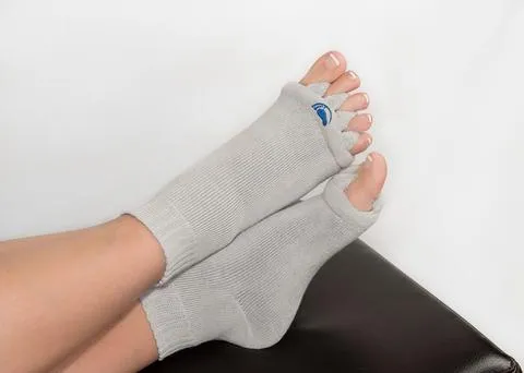 Happy Feet - From: 5400 To: 5403 - Foot alignment socks - Light Gray