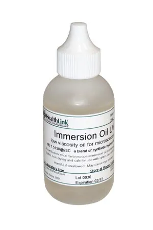 HealthLink - 400663 - Immersion Oil LV, 16 oz (Continental US Only)