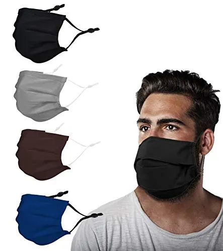 High Tech Conversion - GAH-BRD-WH - Face Masks And Beard Covers Face Masks And Beard Covers 3 Ply Earloop Facemask