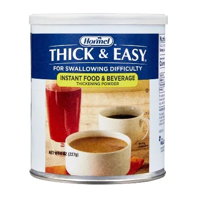 Hormel Food - Thick & Easy - 17938 - s  Food and Beverage Thickener  8 oz. Canister Unflavored Powder IDDSI Level 0 Thin