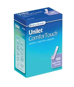 Owen Mumford - From: AT0460 To: AT0925 - Unilet ComforTouch Lancet 30G, Disposal, Recappable