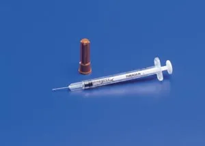 Cardinal Health - 1180127012 - TB Syringe, 1mL, 27G x &frac12;" Det Needle, 100/bx, 5 bx/cs (Continental US Only)