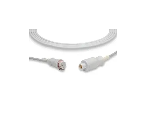 Cables and Sensors - IC-NK1-BD0 - IBP Adapter Cable BD Connector, Nihon Kohden Compatible w/ OEM: 684090 (DROP SHIP ONLY) (Freight Terms are Prepaid & Added to Invoice - Contact Vendor for Specifics)