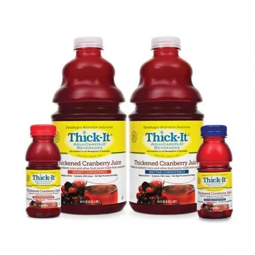 Kent Foods - From: B460 To: B461 - Thick it Aquacare H2o Thickened Cranberry Juice Honey Consistency 8 Oz.
