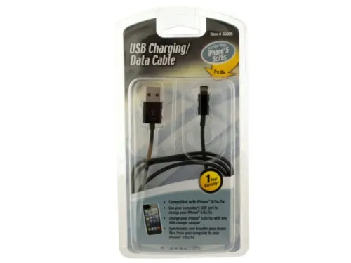 Kole Imports - EL824 - Iphone Usb Charging &amp; Data Cable
