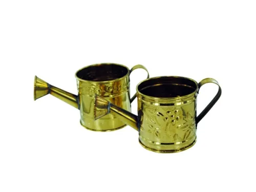 Kole Imports - GC819 - Brass Watering Can Decor 2 Assorted Styles