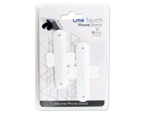 Kole Imports - GW564 - One Touch Silicone Phone Stand Set