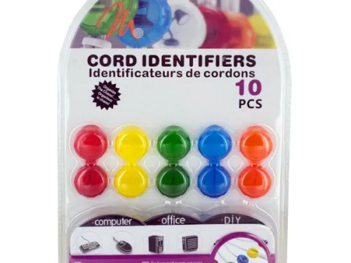 Kole Imports - HG655 - Colored Cord Identifiers Set