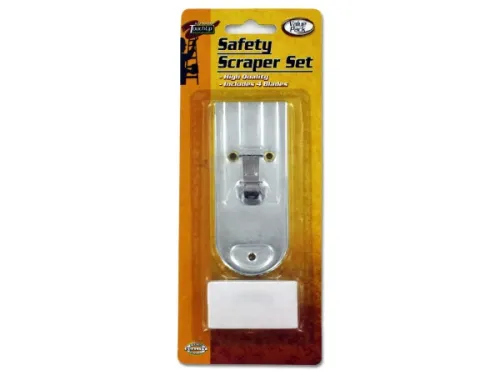 Kole Imports - MM009 - Safety Scraper Set With Extra Blades