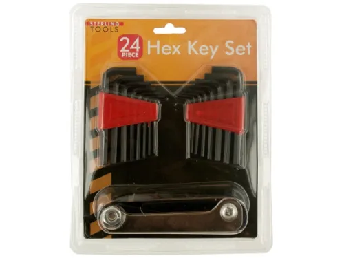 Kole Imports - OC582 - 24-piece Hex Key Set