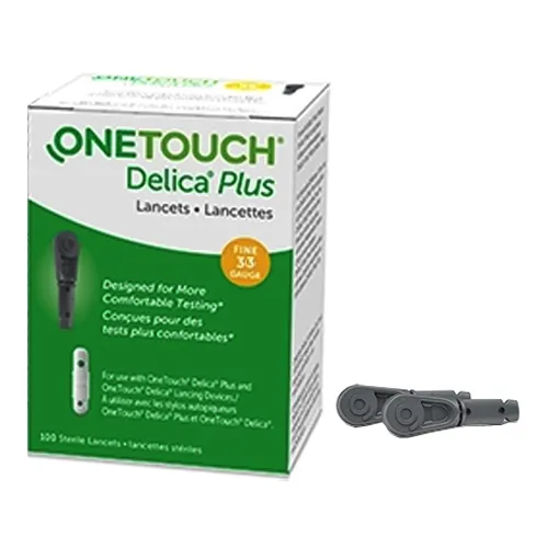 Lifescan - 024-008 - OneTouch Delica Plus Lancet 33 Gauge.