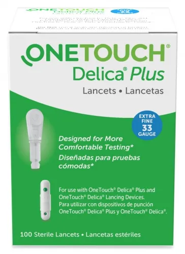 Lifescan - From: 53885000810 To: 53885001110 - LANCET DELICA PLUS 33G