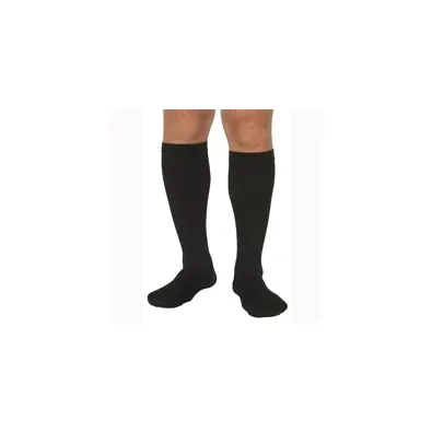 Scott Specialties - Qcs - From: MCO1681-BLA-LG To: MCO1681-WHI-SM - QCS Diabetic Socks QCS Knee High Medium Black Closed Toe