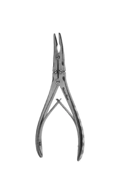 Integra Lifesciences - MeisterHand - MH19-844 - Rongeur Meisterhand Beyer Slightly Curved Double Action, Double Spring Plier Type Handle 3.5 Mm Jaw X 7 Inch Length