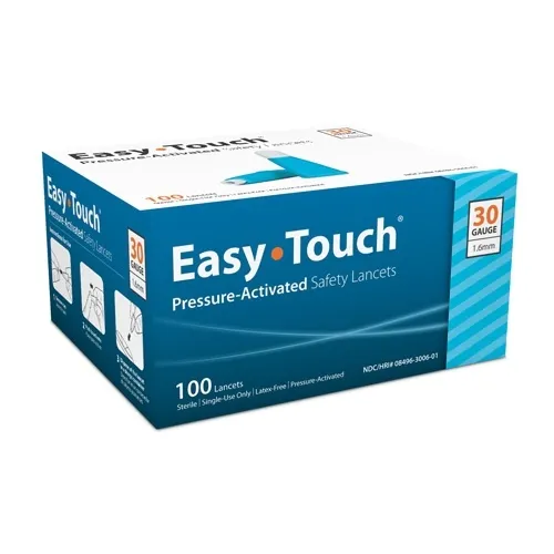 Mhc Medical - 830061 - EasyTouch Pressure-Activated Safety Lancets , 30 G , 1.6 mm