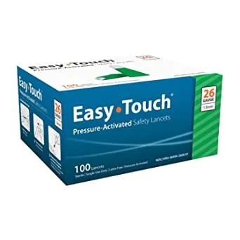 Mhc Medical - 826581 - Easy Touch Safety Lancet 26G (100 count)