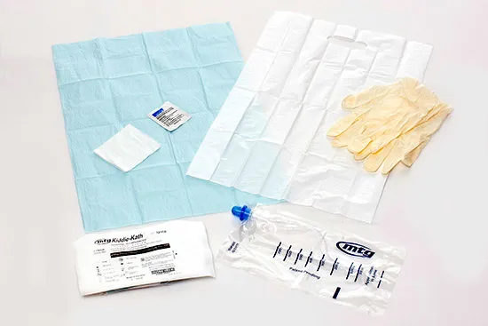 Hr Pharmaceuticals - MTG Instant Cath - 30108 -  8 fr mtg instant catheter, firm, pre lubricated, sterile, vinyl intermittent w/introducer tip, self contained in 750ml collection bag. 10" L