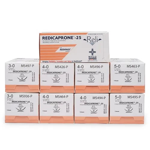 Myco Medical - MS426-M - Suture, 4-0, Redicaprone, Monofilament, YPS-2