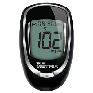 Nipro Diagnostics - True Metrix - RE4H01-40 - Blood Glucose Meter True Metrix 4 Second Results Stores up to 500 Results No Coding Required