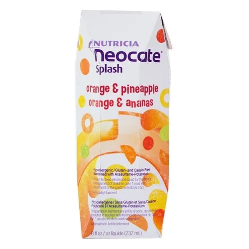 Nutricia North America 7531 - 122436 - Neocate Splash, Orange-Pineapple, 8 Oz (237 Ml)