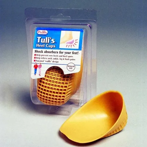 Pedifix - Tuli's - From: P84L To: P84R - Footcare   Heel Cup, Large, Patented Design, Heals Conditions like Plantar Fasciitis and Heel Spurs