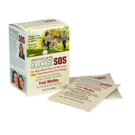Pharma Supply - GL-SOS-FM - Advocate Glucose Sos Fruit Medley