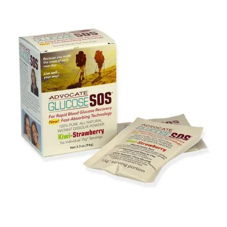 Pharma Supply - GL-SOS-KS - Advocate Glucose Sos Kiwi-strawberry