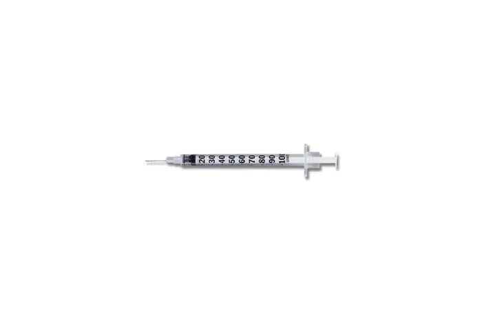 BD Becton Dickinson - 309623 - BD Tuberculin Syringe with Detachable PrecisionGlide Needle 27G