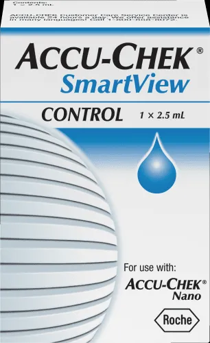 Roche Diagnostics From: 06334032001 To: 06337546001 - ACCU-CHEK SmartView Level 1 Control Solution Accu-Chek Smartview 50ct Retail Acc-Chek Smartview/Nano