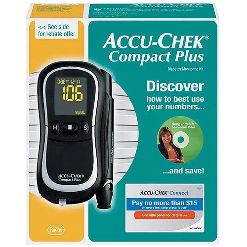 Roche Diagnostics - 3149137 - Accu-chek Compact Plus Care Kit