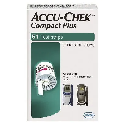 Accu-Chek Compact Plus - Roche Diagnostics - 5599415160 - Blood Glucose Test Strip