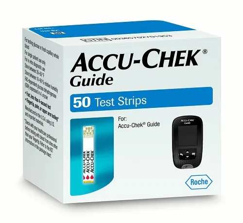 Roche - From: 07453710001 To: 07453744001  AccuChekBlood Glucose Test Strips AccuChek 100 Strips per Pack