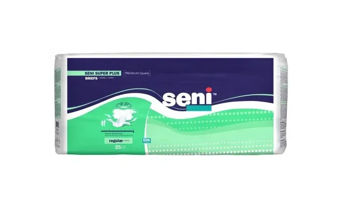 TZMO - Seni Super Plus - S-RE25-BP1 -  Unisex Adult Incontinence Brief  Regular Disposable Heavy Absorbency