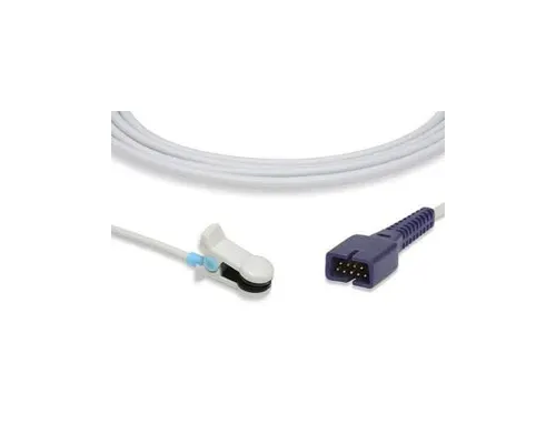 Cables and Sensors - S903-01P0 - Short SpO2 Sensor, Adult Ear Clip, Covidien > Nellcor Compatible w/ OEM: P3119A (DROP SHIP ONLY) (Freight Terms are Prepaid & Added to Invoice - Contact Vendor for Specifics)