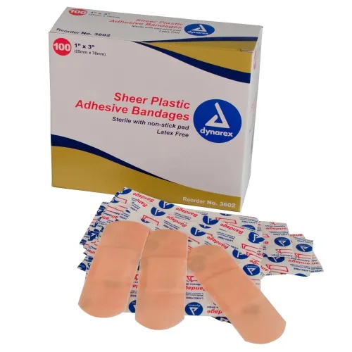 Bound Tree Medical - 276-504EA - Elastic Bandage, Comparable To Ace, 4 In., All Rolls Individually Wrapped With 2 Metal Clips 50ea/cs