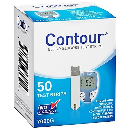SAM Medical - From: 2763-09950 To: 2763-85251 - Bound Tree Medical Contour Blood Glucose Test Strips 50/bx 24bx/cs