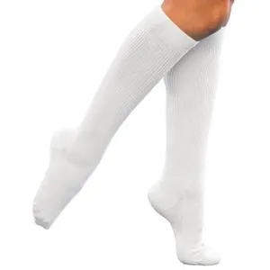 Sigvaris - From: 232CLLW00 To: 232CXSW99  20 30 mmHg Cotton Socks Large Long White