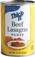 Kent Foods - H302 - Beef Lasagna Thick-it Puree