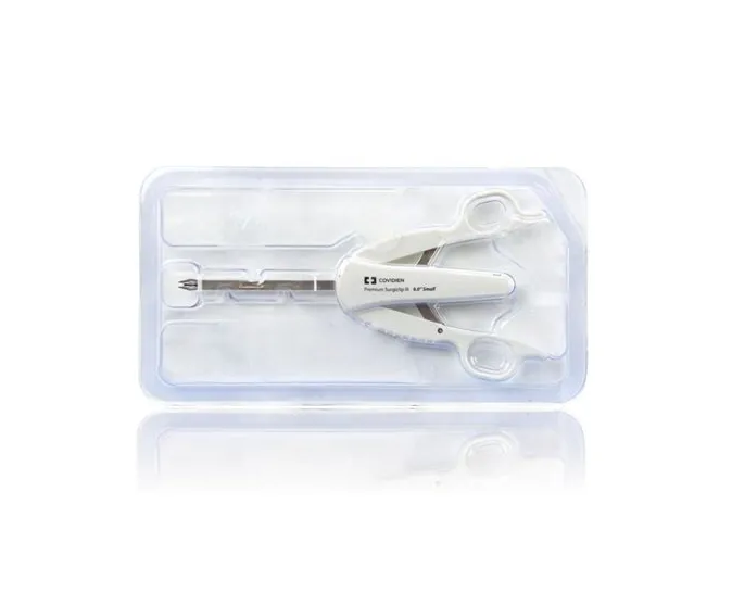 Medtronic - 133650 - Premium Surgiclip™ III Clip Applier Single Use Automatic Clip Appliers with Super Interlock™ 20 Small Titanium Clips 6-cs -Continental US Only-