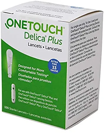 Vda Medical - 53885-136-10 - One Touch Delica Lancet 33g